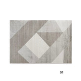 Classic Scandinavian 3D design Wilton woven carpet (Square)